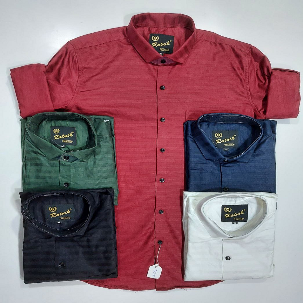 Shirt cotton narrow-weft lining 1278